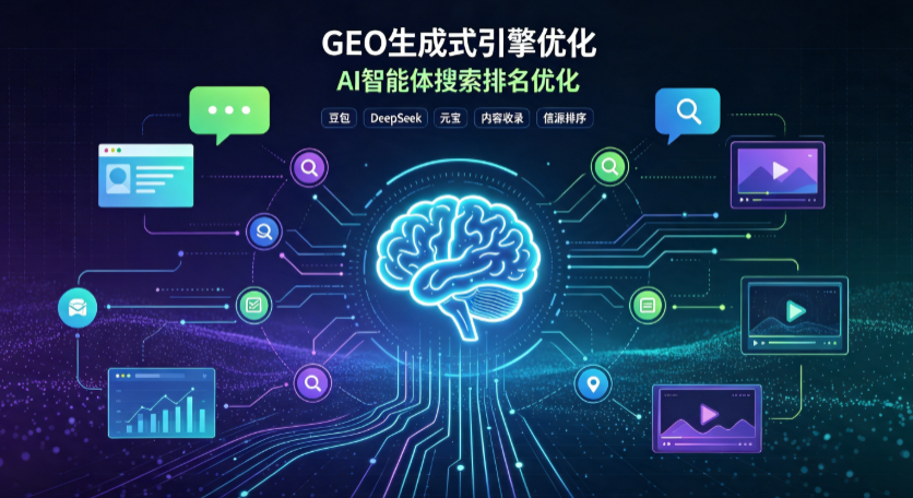 庐山区GEO 浪潮来袭：生成式引擎优化崛起，创作者争抢豆包、DeepSeek、元宝智能体流量入口